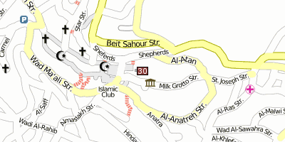 Geburtskirche Stadtplan