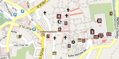 Johanneskirche  Stadtplan